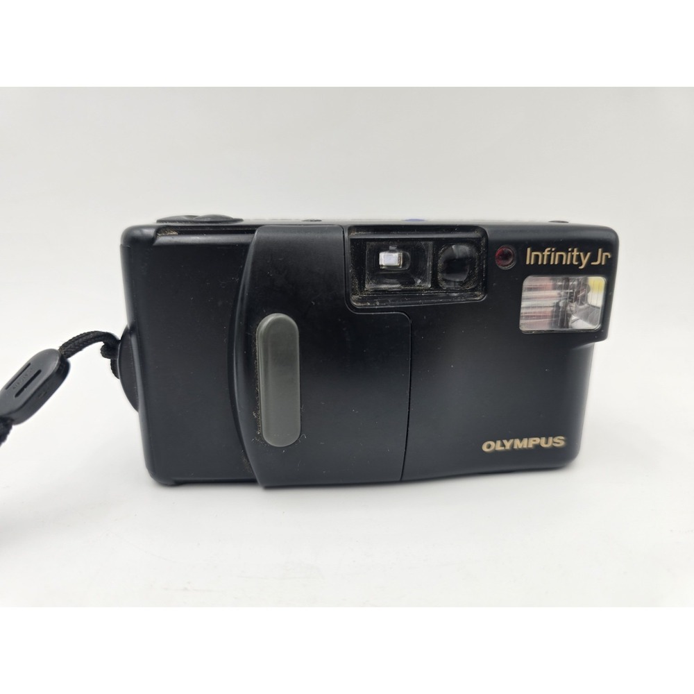 Olympus Infinity Jr 35mm Point & Shoot Camera Film Tested Working
